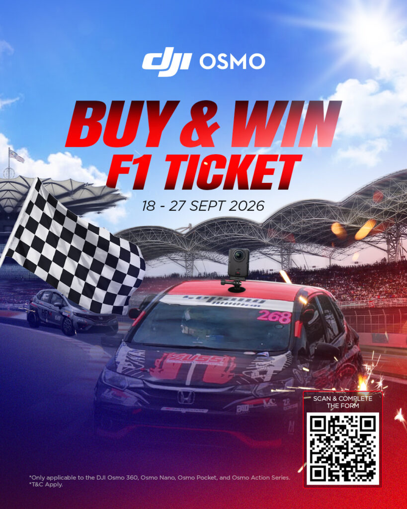 KV-3-819x1024 Buy a DJI Osmo, and You Could Be Heading to F1 at Sepang